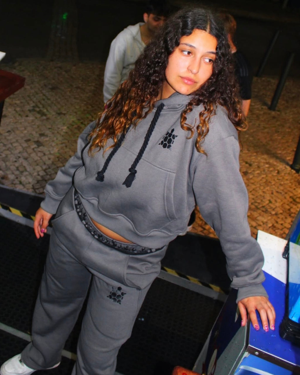 Sweatshirt Cropped Grey - Scudoo