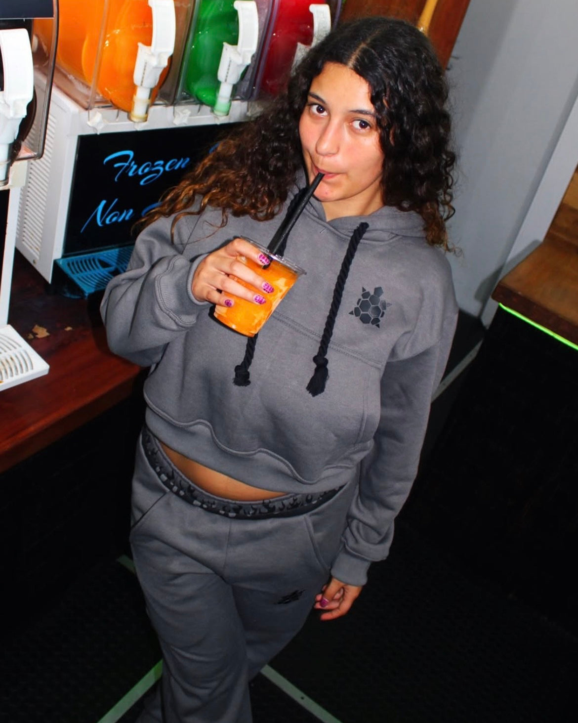 Sweatshirt Cropped Grey - Scudoo